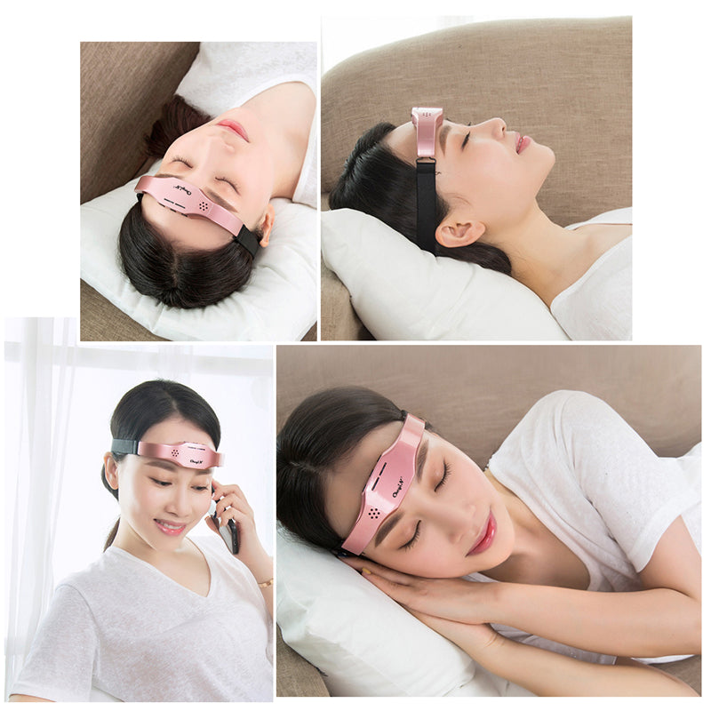 Head massager control buttons detail