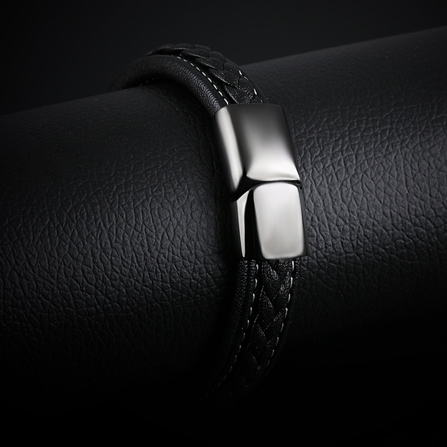 Leather bracelet color and style options