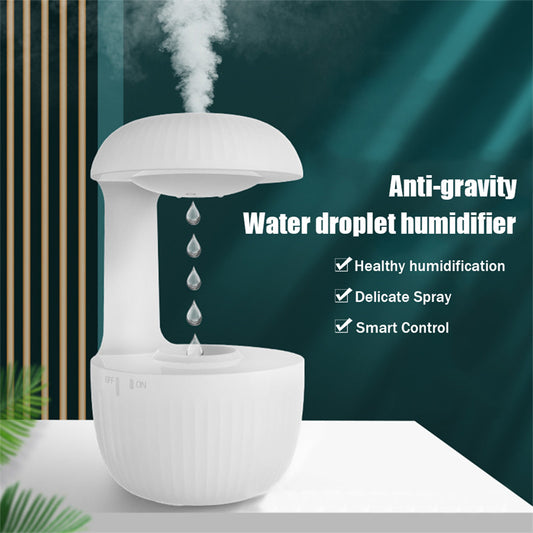 Anti-Gravity Air Humidifier – Mute Ultrasonic Mist Maker with Levitating Water Drops - product photo 1 of 5