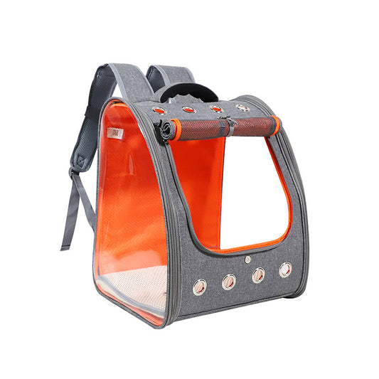 Pet Carrier Backpack with Transparent Window – photo 1 of 7