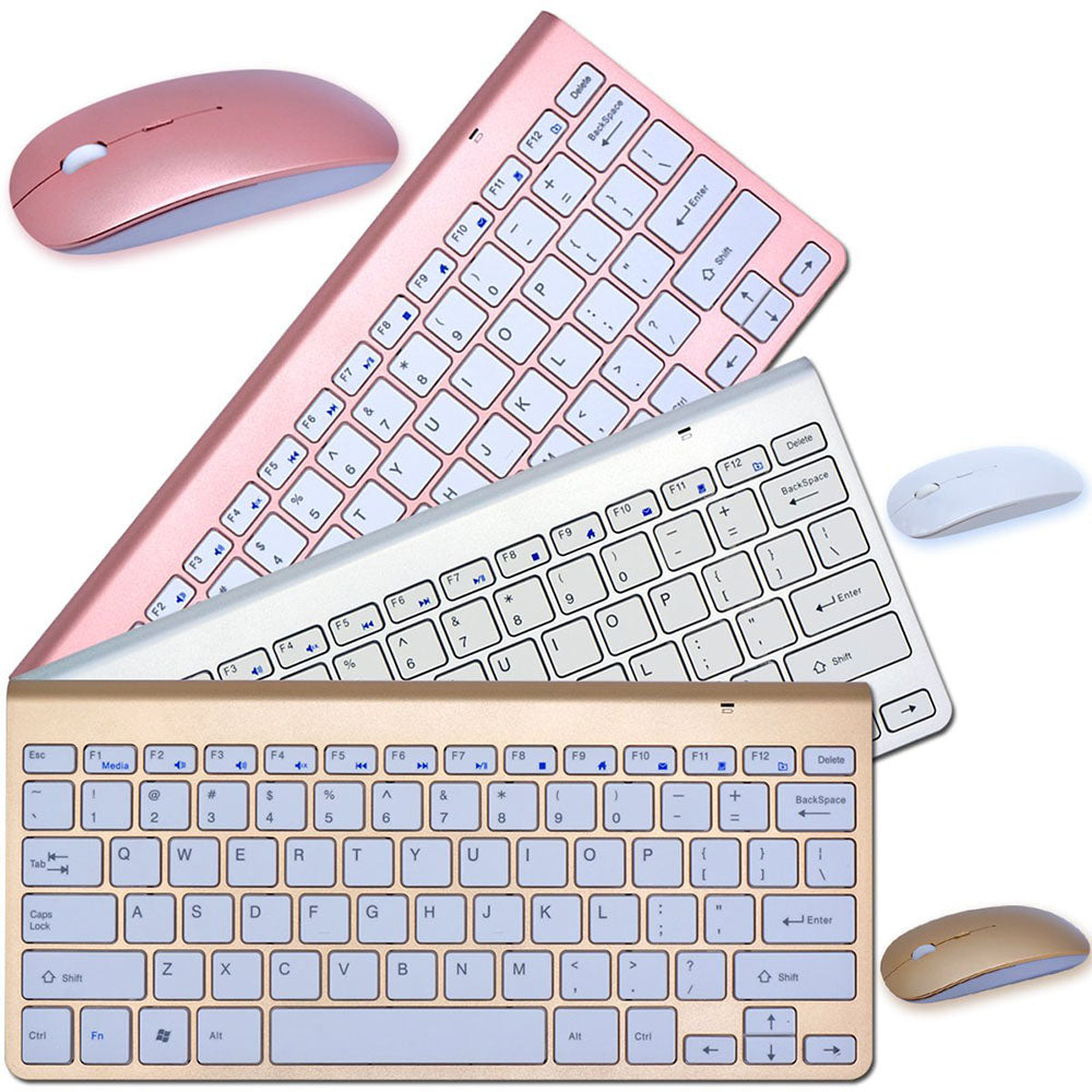 Wireless Keyboard and Mouse Combo - Slim 2.4GHz Set - product photo 1 of 7