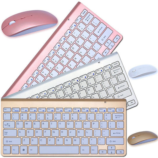 Wireless Keyboard and Mouse Combo - Slim 2.4GHz Set - product photo 1 of 7