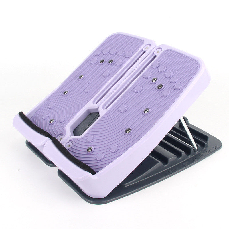 Twist balance board shown in rose pink