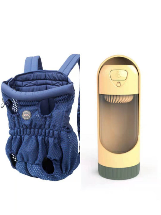 Pet carrier backpack color options