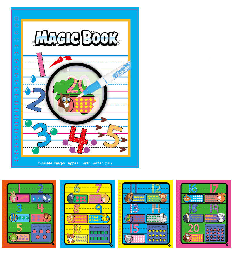 Water painting book Baby Shark theme