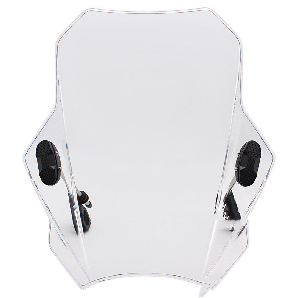 Universal Street Motorcycle Windshield – Smoke Lens Wind Deflector - product photo 5 of 5