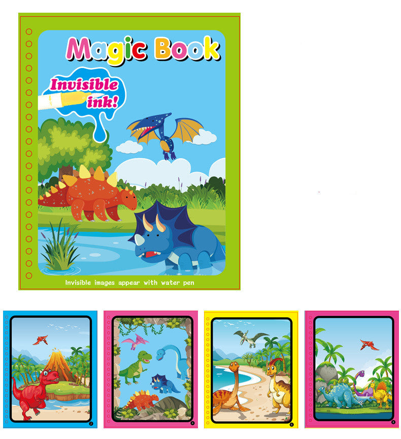 Water painting book Animal World theme