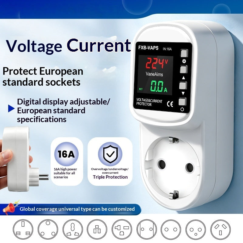 voltage protection socket US plug
