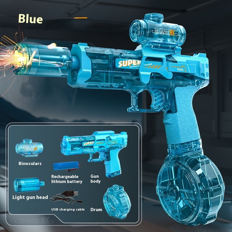 LED Light-Up Electric Water Gun – Automatic Spray Water Blaster for Kids - product photo 7 of 8