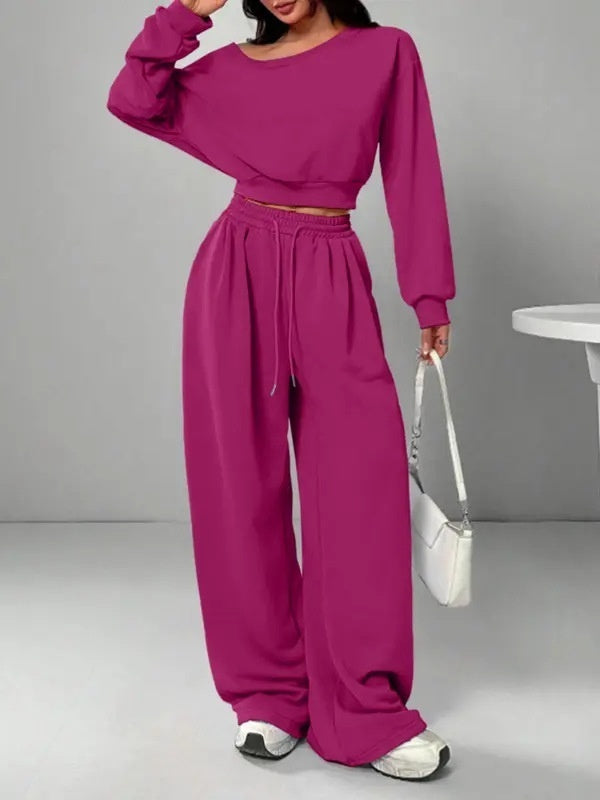 Casual 2-piece sweatshirt and trousers set for women - view 13
