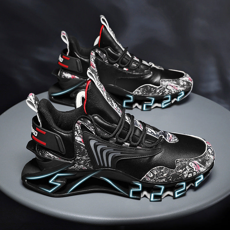 Men's anti-skid athletic sneakers - top view