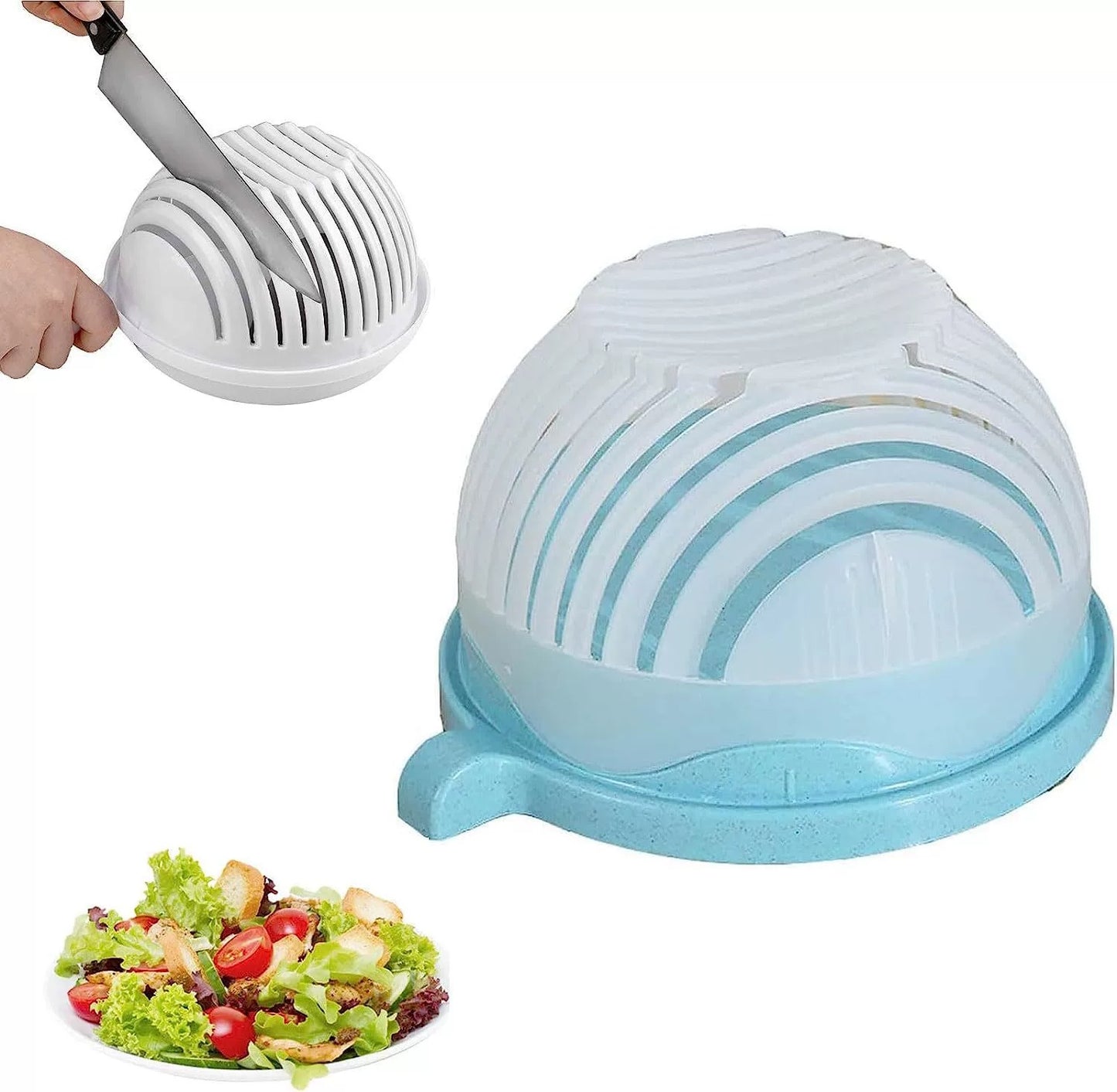 Creative Salad Cutter – Fruit and Vegetable Cutter - product photo 10 of 18