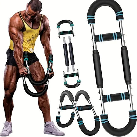 U-Shaped Arm Strengthener & Chest Trainer – Adjustable Home Gym Exerciser - product photo 1 of 8