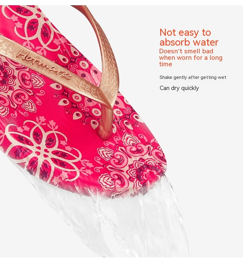 Women's non-slip flip-flop sandal - product photo 7