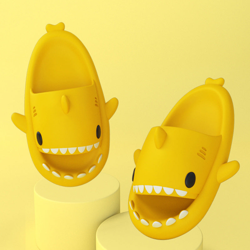 Cartoon Shark Slippers - Soft Non-Slip Slippers - product photo 4 of 20