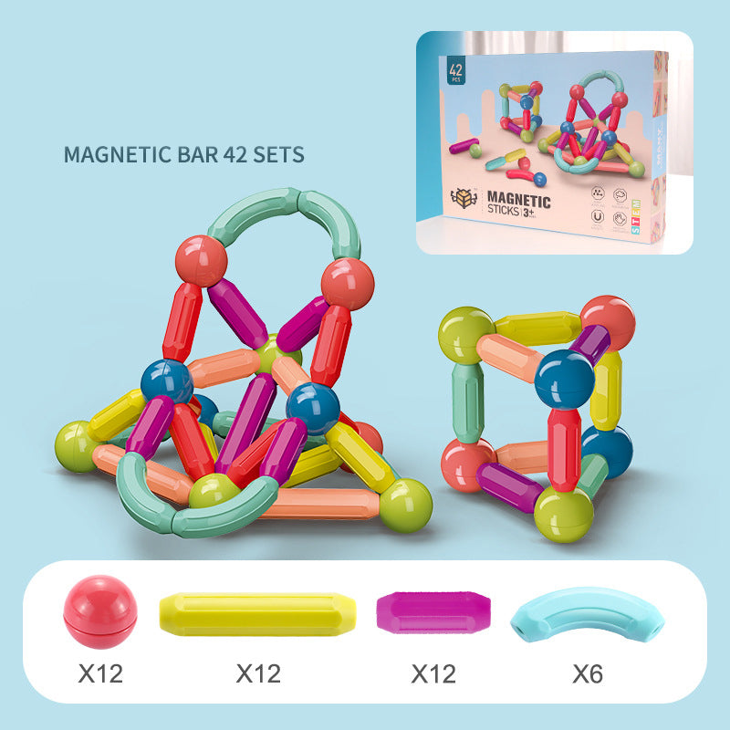 Magnetic Building Blocks Set – Educational STEM Toy for Kids - product photo 5 of 8