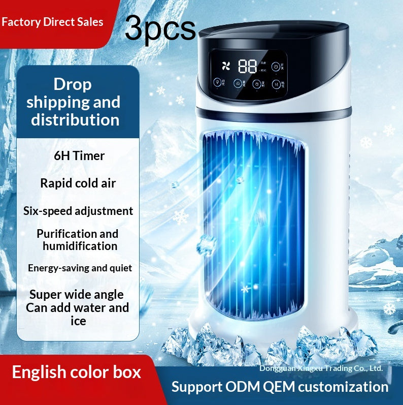 Portable USB Mini Air Conditioner – Water Cooling Fan for Home & Office – photo 3 of 11