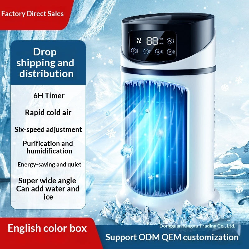Portable USB Mini Air Conditioner – Water Cooling Fan for Home & Office – photo 11 of 11