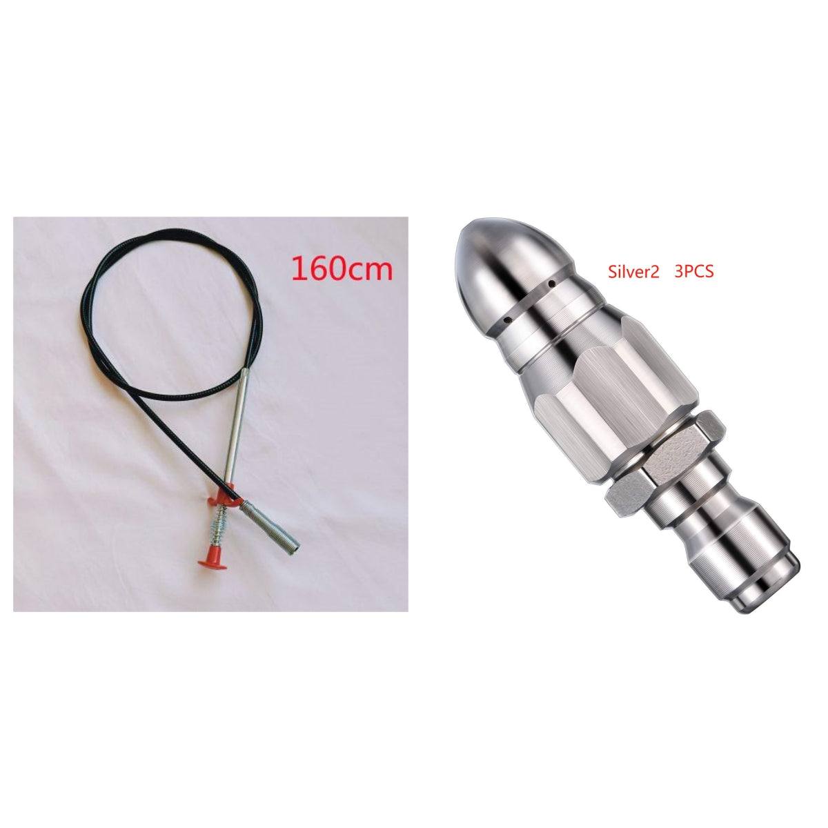 Sewer Dredger Spring Pipe Dredging Tool – Drain Clog Remover & Hair Cleaner - product photo 11 of 26
