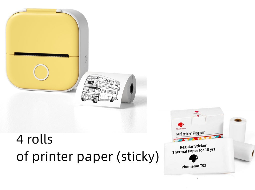 Portable Mini Thermal Label Printer – Bluetooth Photo & Price Tag Printer - product photo 24 of 25