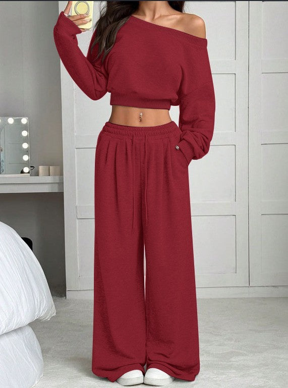 Casual 2-piece sweatshirt and trousers set for women - view 5