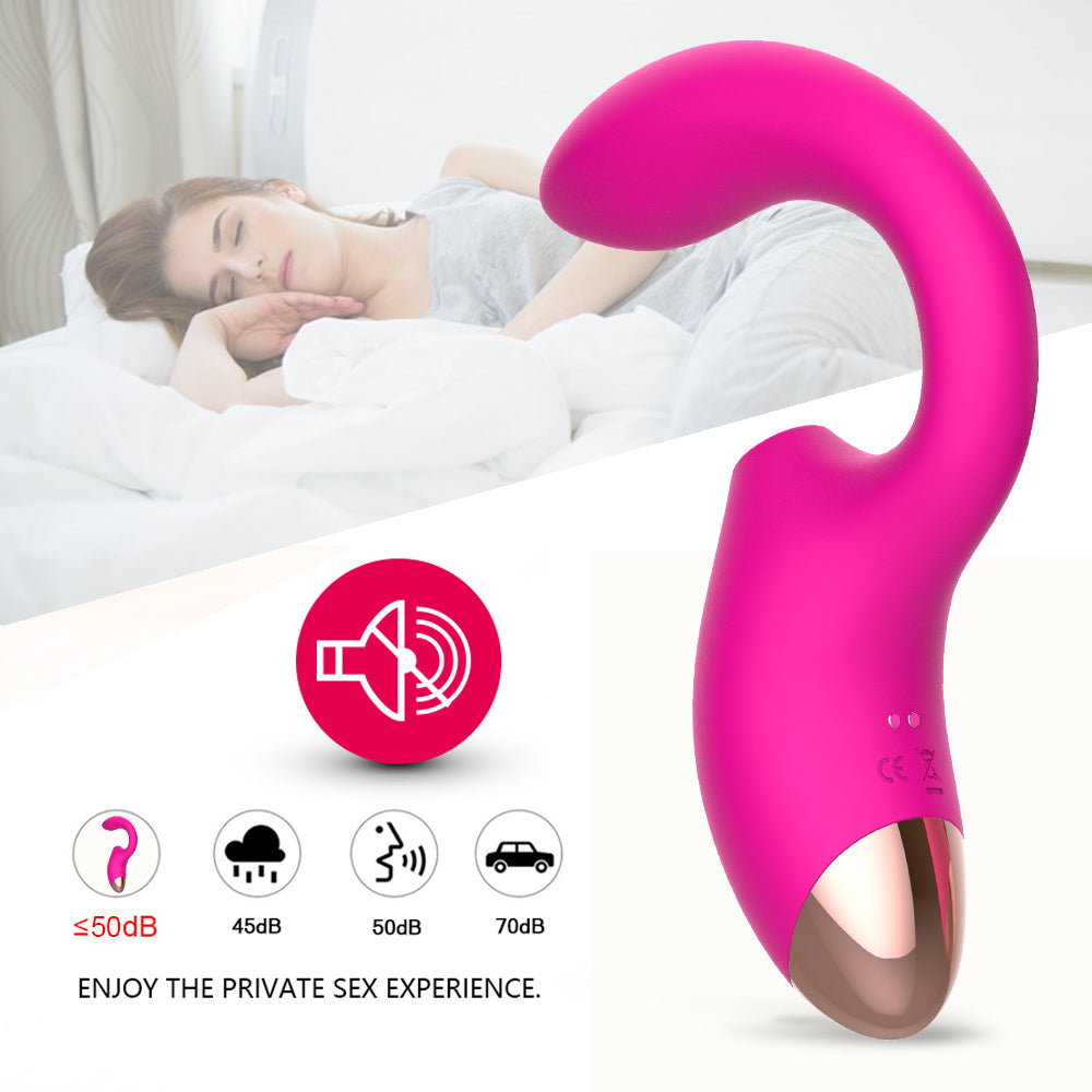 Silent 10-mode bullet vibrator for women