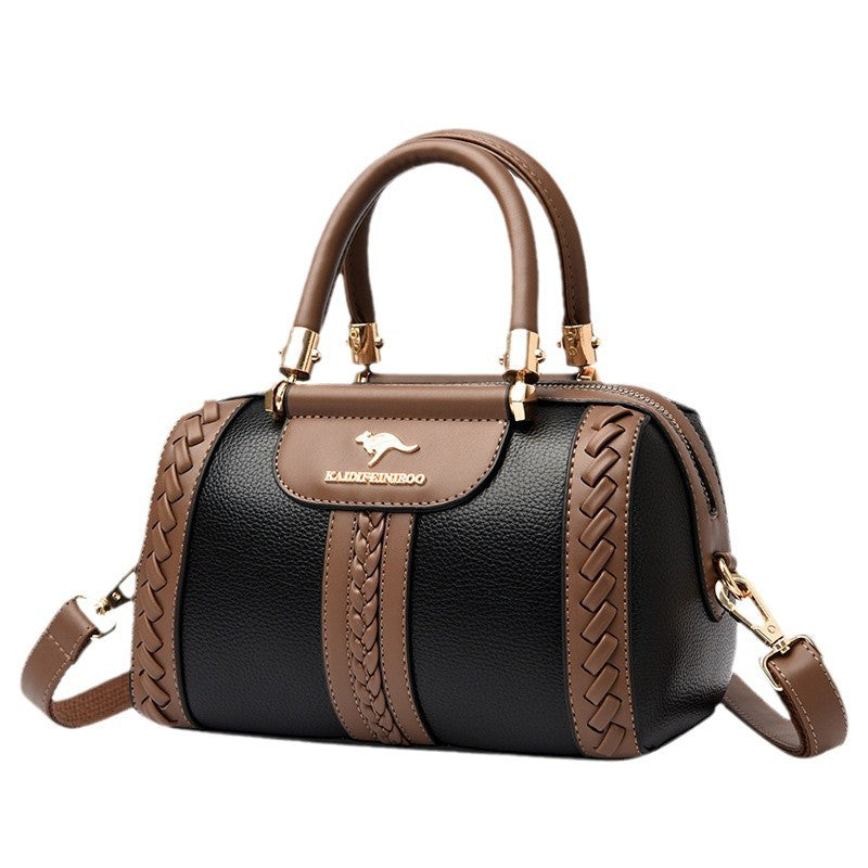 Women's one-shoulder color-block crossbody bag - photo 3 of 12