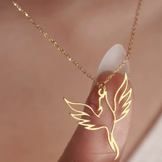 Minimalist stainless steel necklace