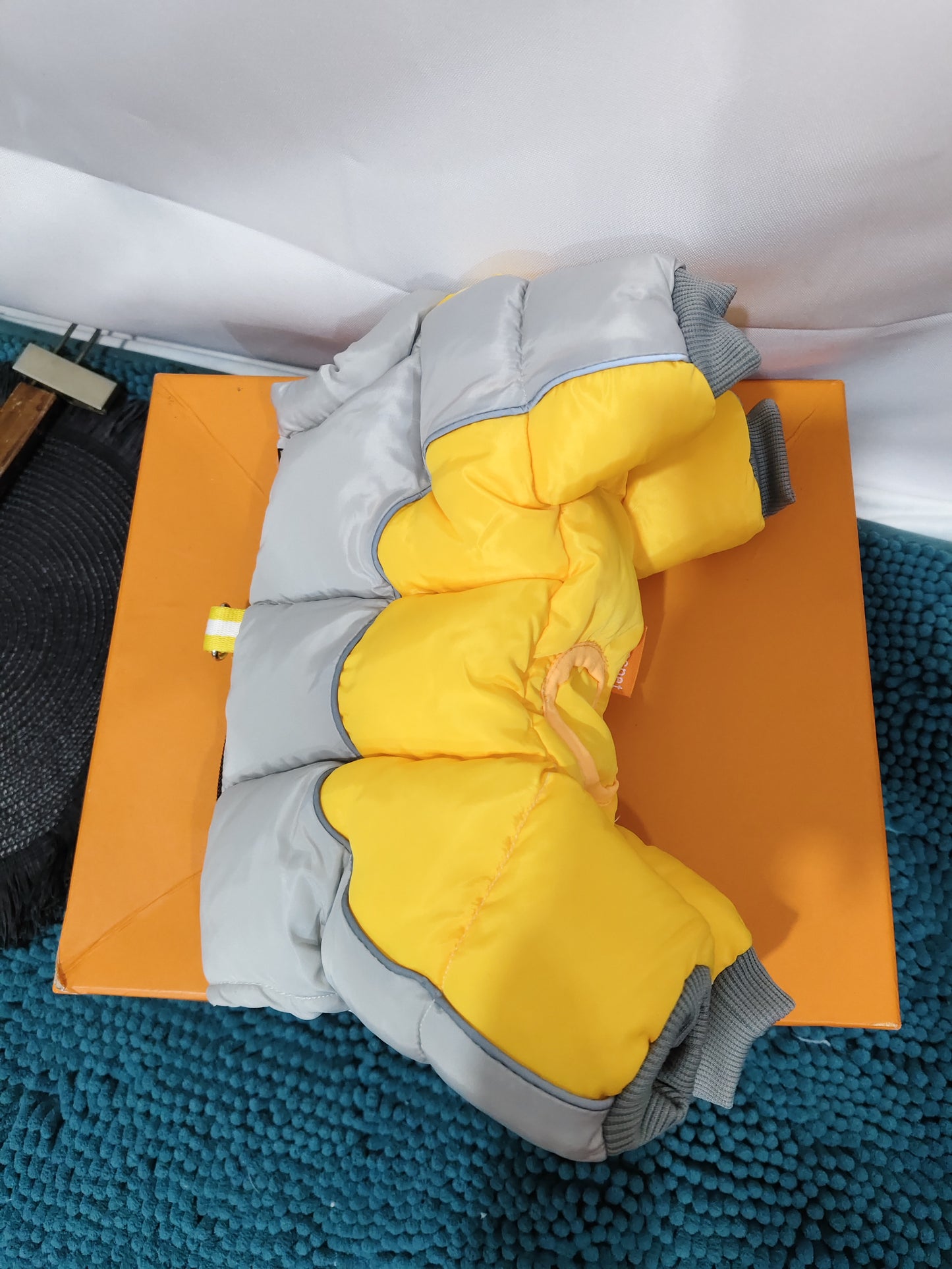 Thick Warm Winter Dog Jacket with Cotton Lining - product photo 9