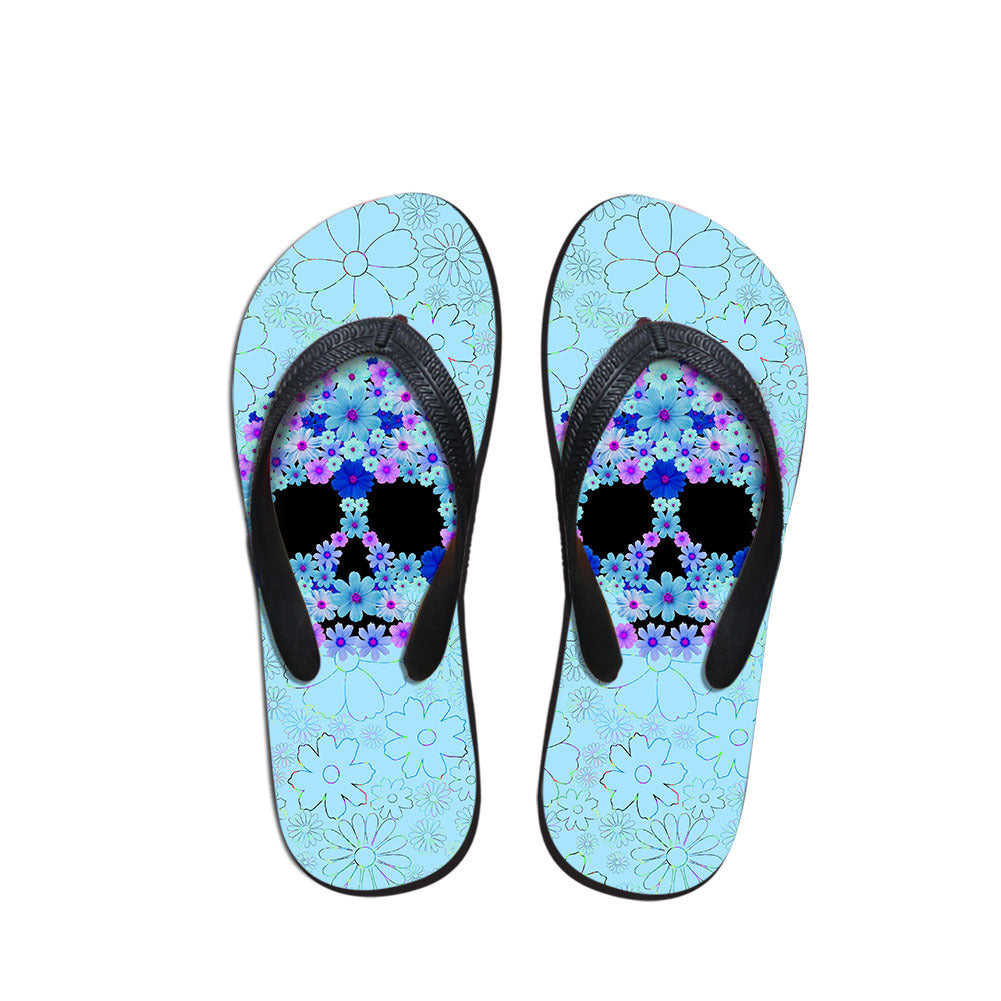Casual Herringbone Beach Flip Flops – Comfortable Summer Sandals - product photo 6 of 8