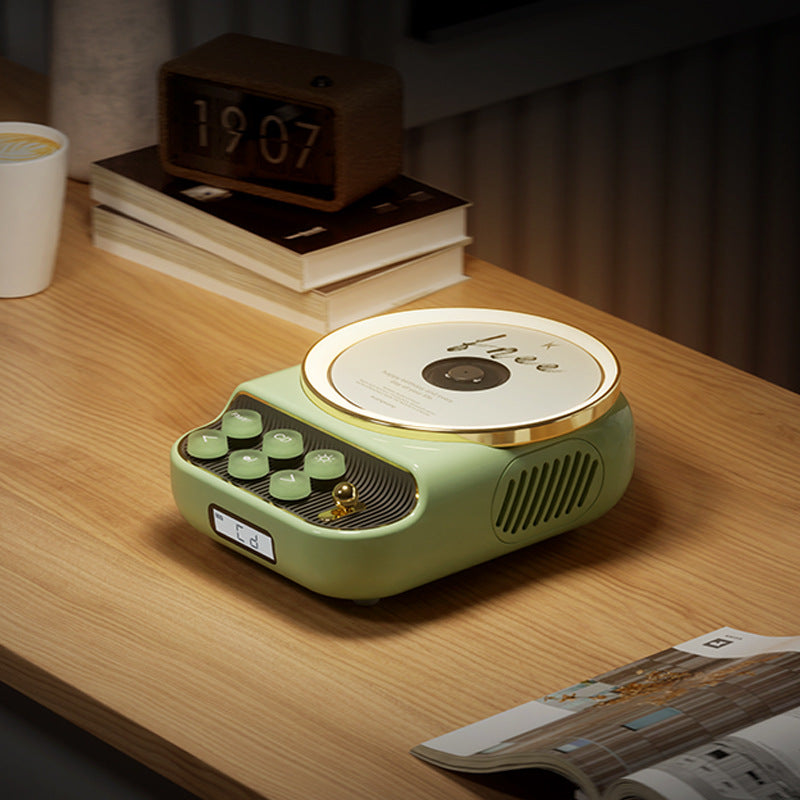 Retro Bluetooth speaker with ambience light, main view
