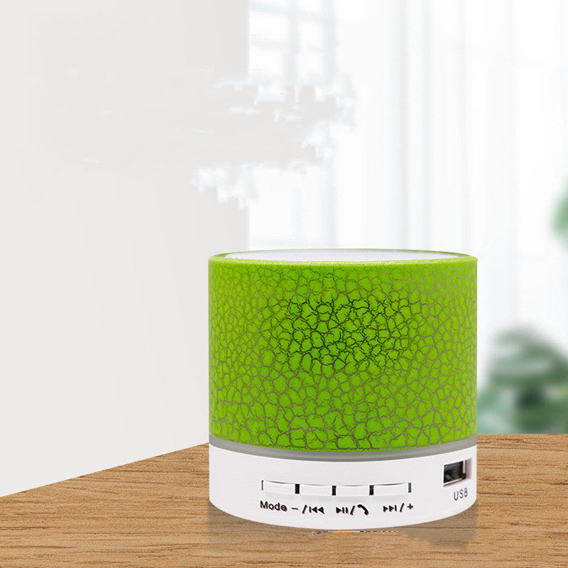 Mini portable Bluetooth speaker with LED lighting – product photo 4