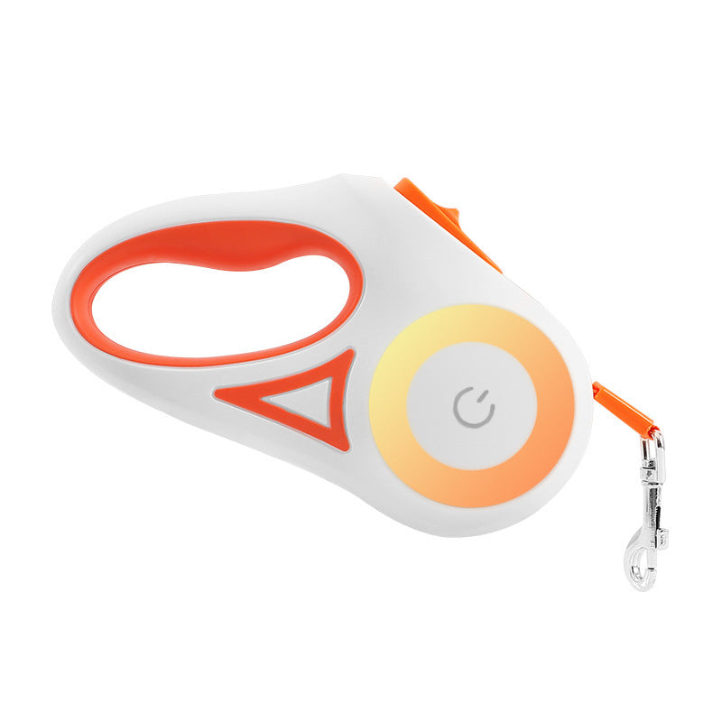 Dog leash color options green orange purple