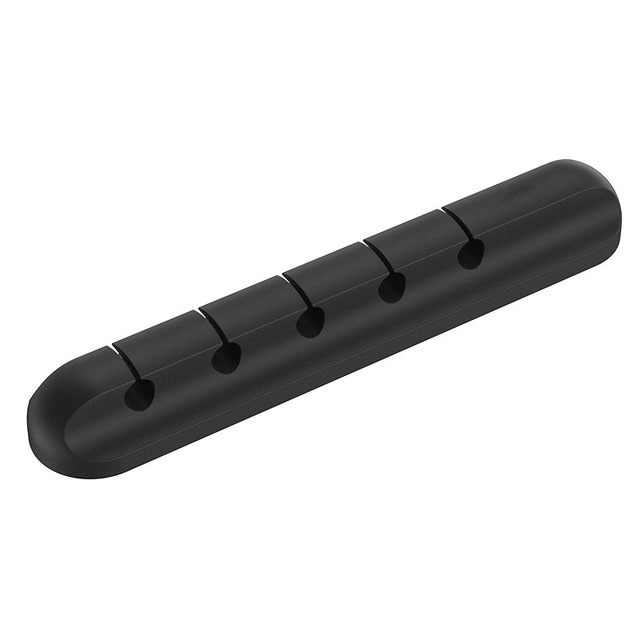 Silicone USB Cable Winder – Desktop Cable Organizer & Management Clips - product photo 13 of 15
