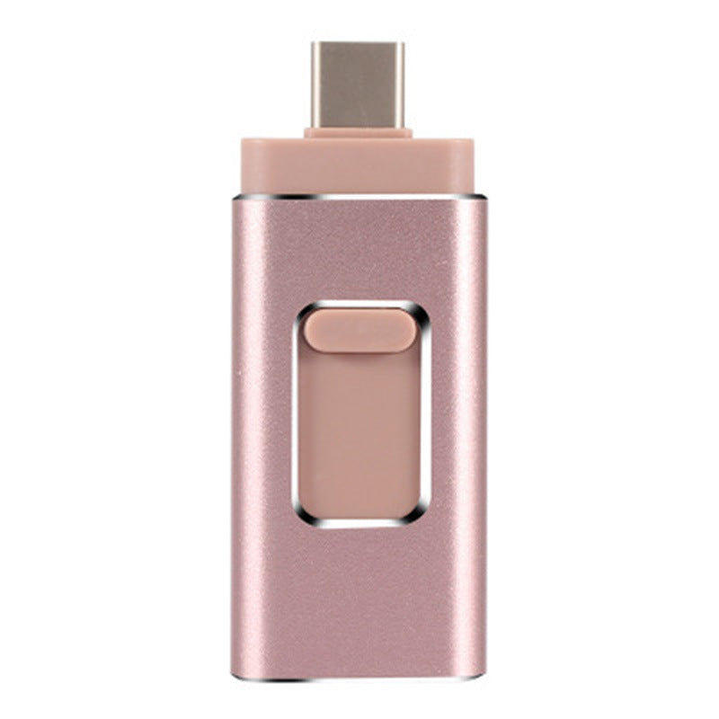 USB flash drive size comparison