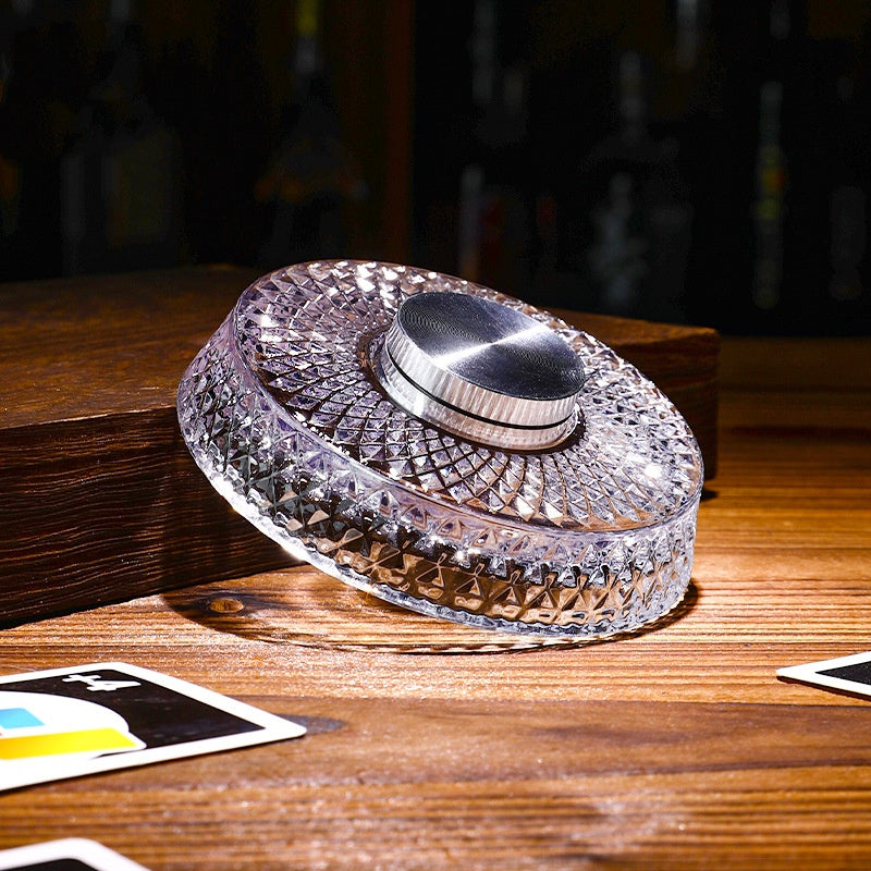 whiskey glass diamond style
