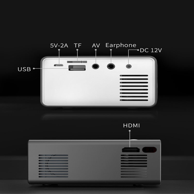 Home Office T300 Mini Projector – HD 1080P Miniature Projector - product photo 5 of 5