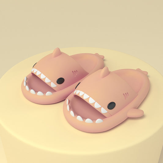 Cartoon Shark Slippers - Soft Non-Slip Slippers - product photo 2 of 20