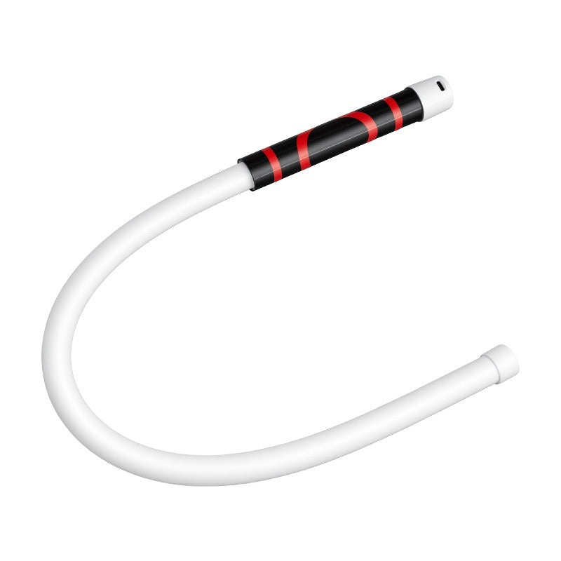LED flashlight stick in use for work lighting