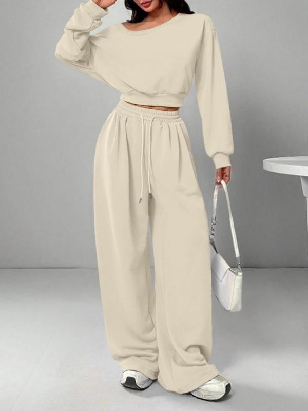 Casual 2-piece sweatshirt and trousers set for women - view 10