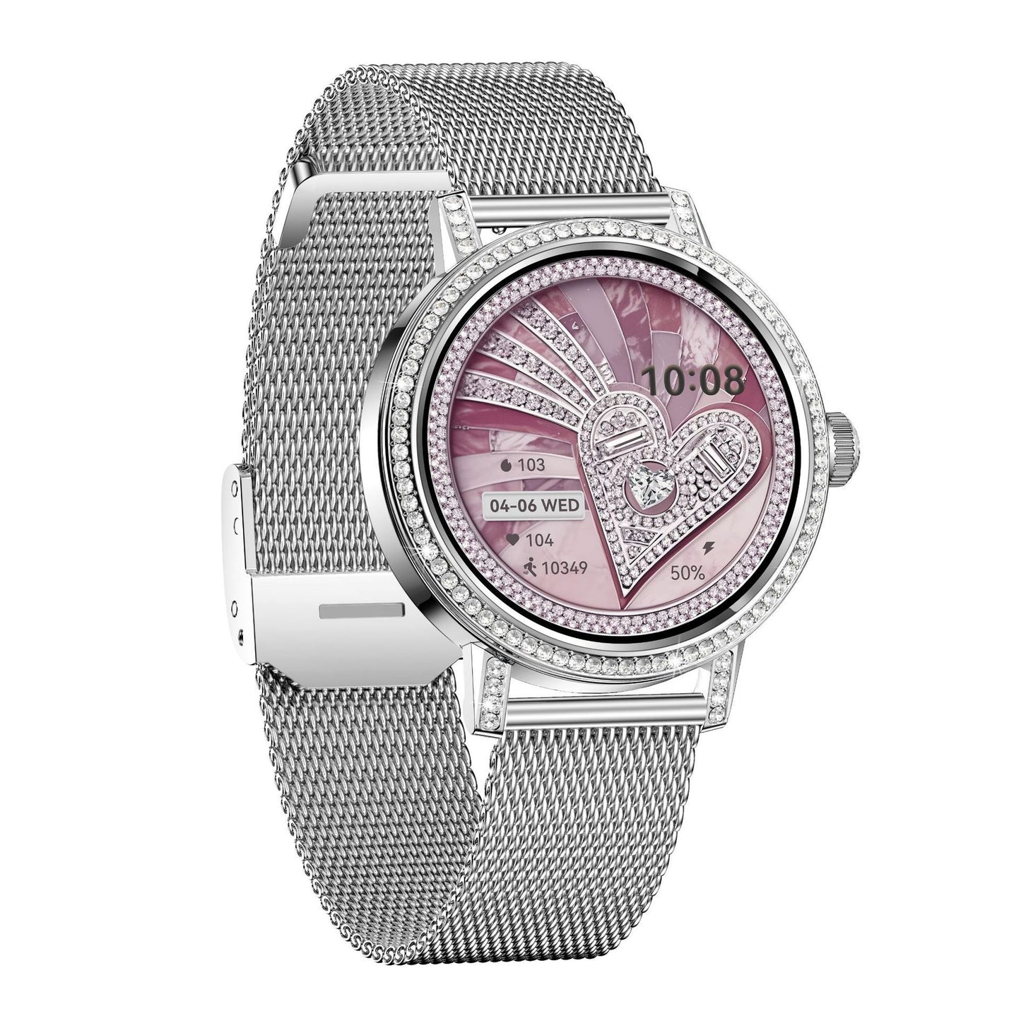 Smartwatch worn during workout