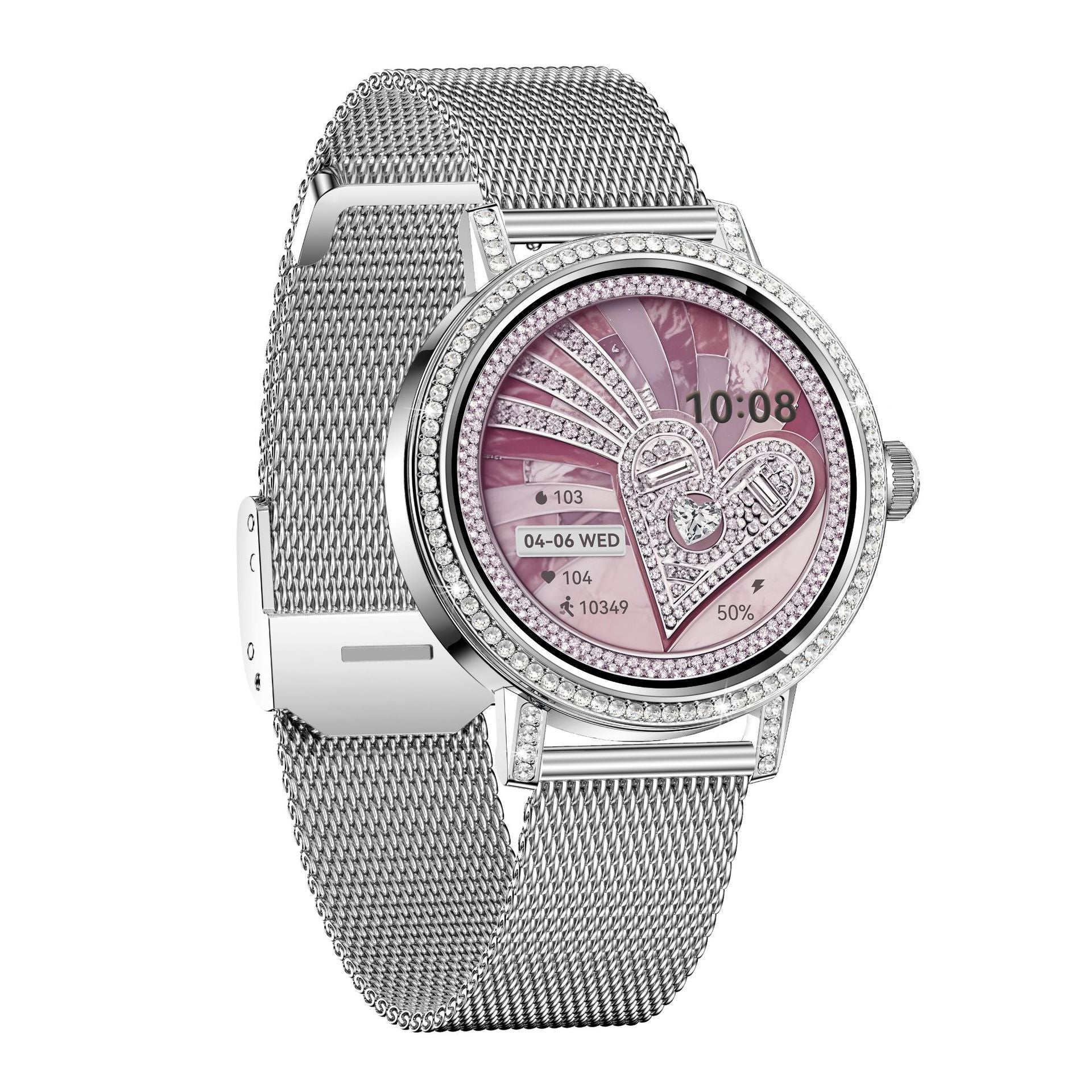 Smartwatch worn during workout