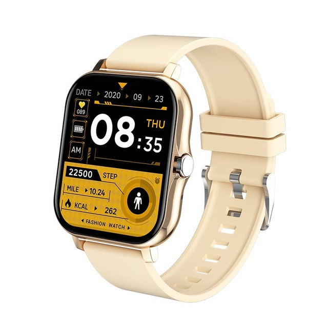 Smart watch silicone strap detail