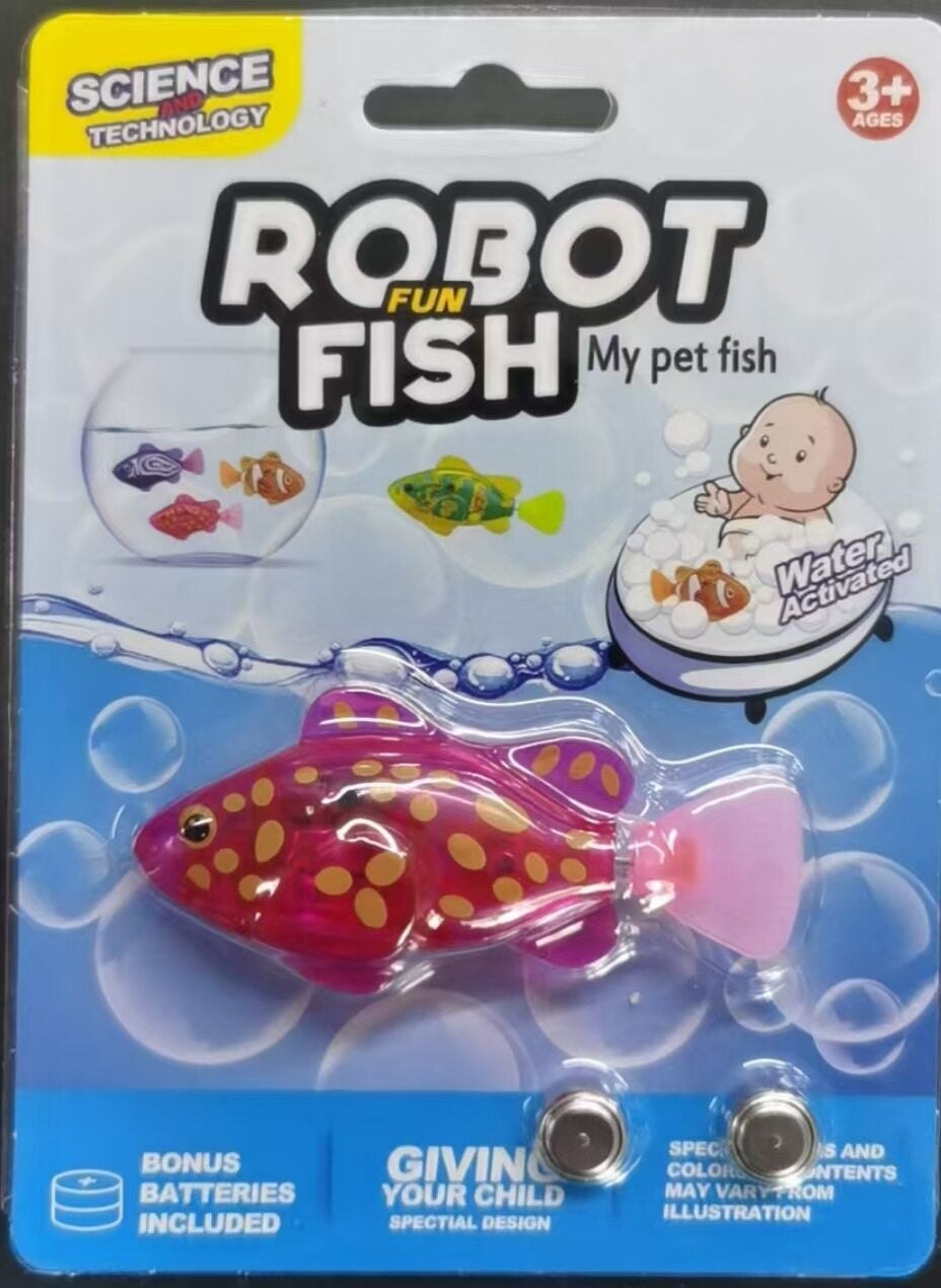 Light-Activated Swimming Fish Bath Toy for Kids – photo 13 of 15