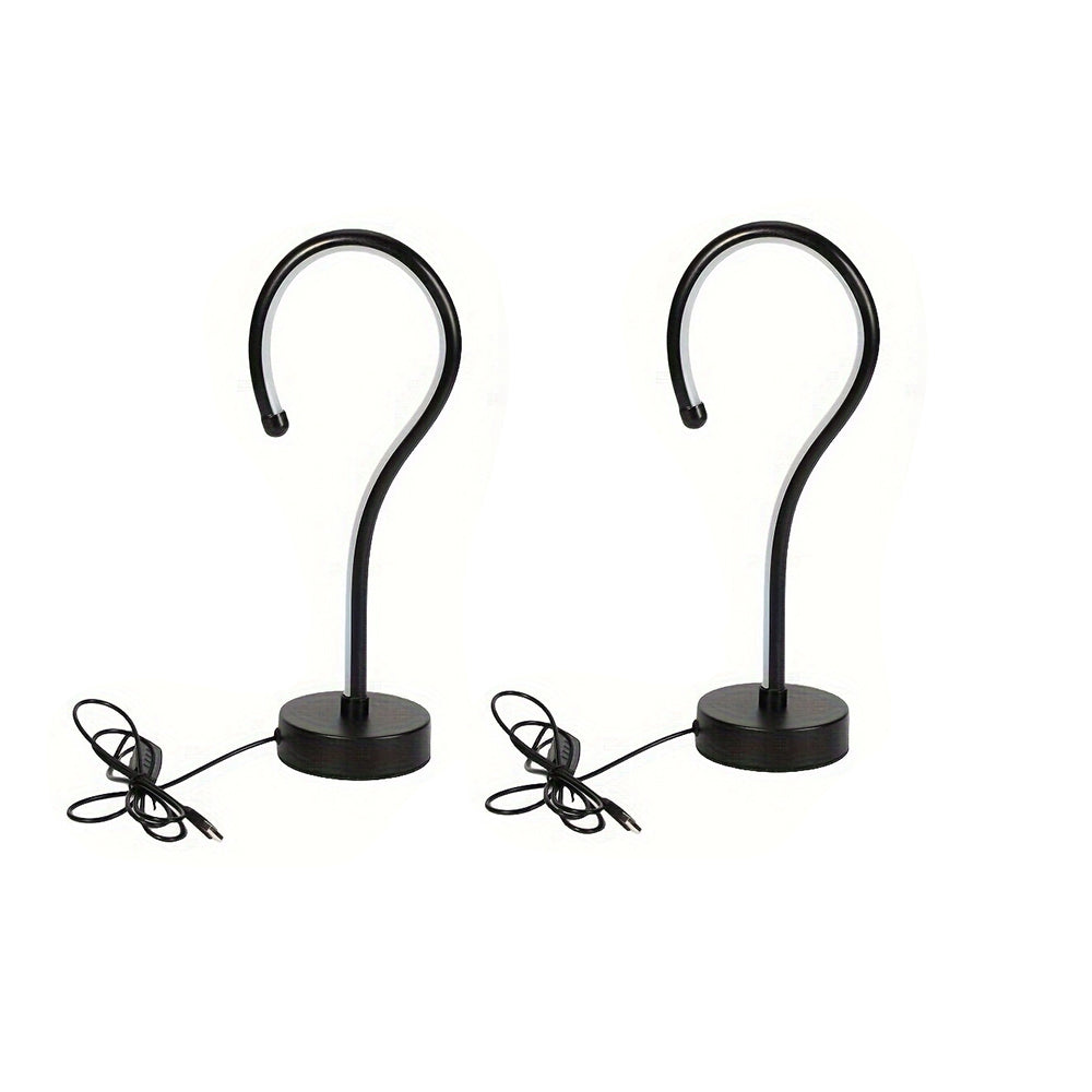 LED desk lamp base and USB cable