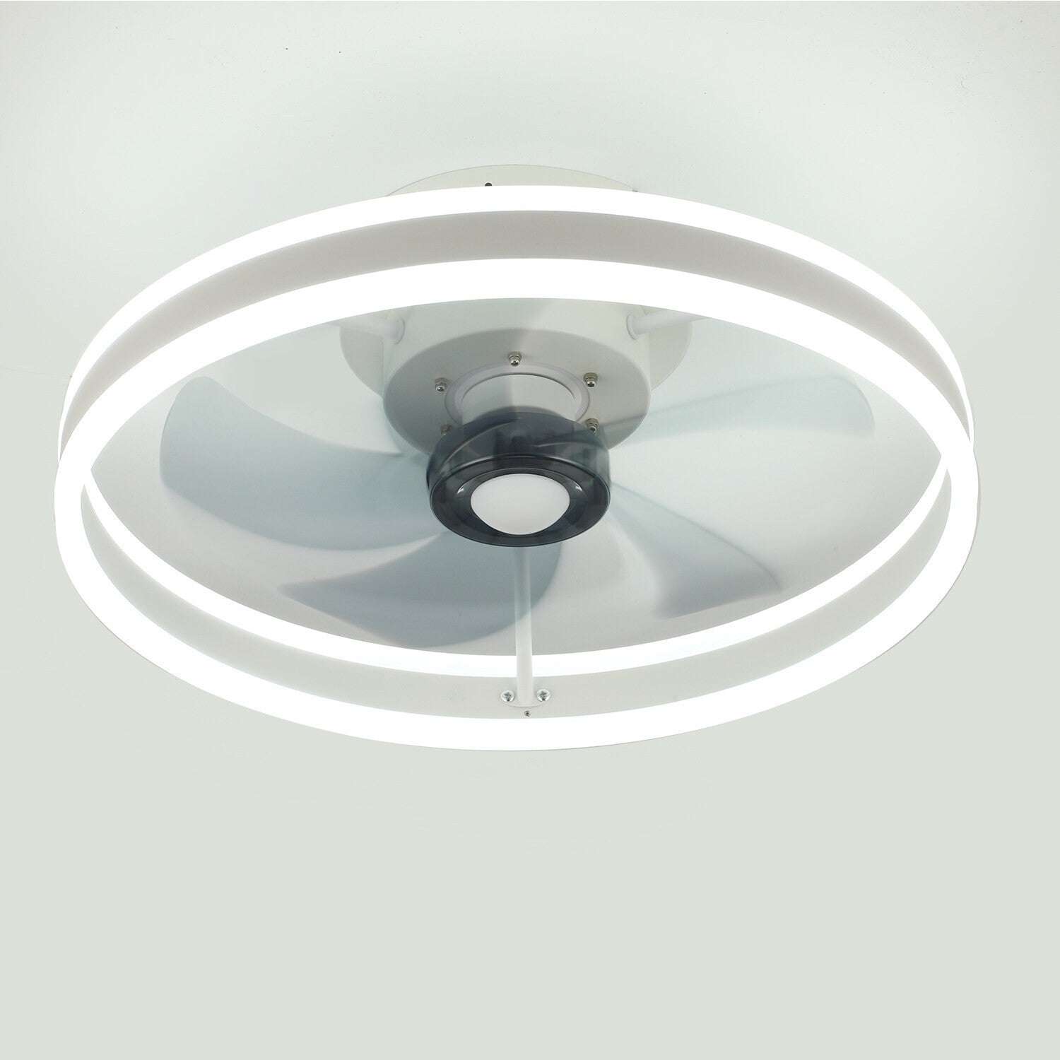 Large LED Ceiling Fan with Lighting – Adjustable 6-Speed Remote Control - product photo 8 of 8