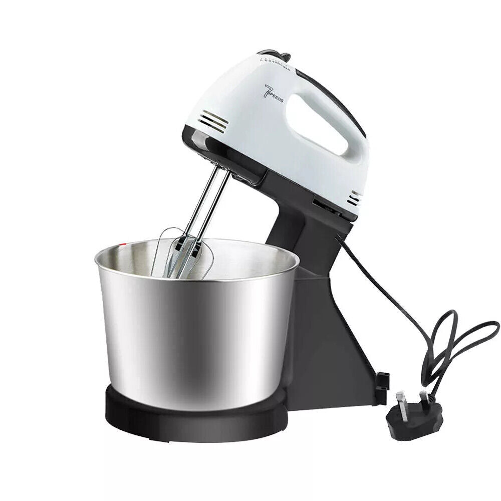 Stand mixer whisk and dough hook attachments