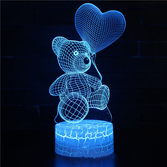 3D acrylic LED night light USB neon lamp - photo 2 of 13