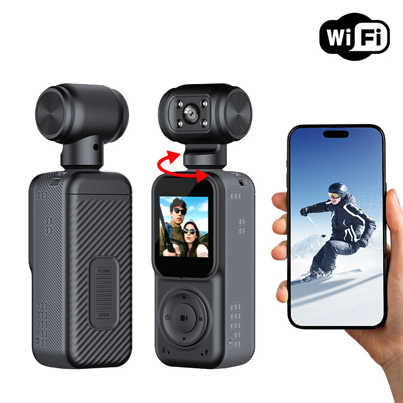 Dual-Lens 2K Action Camera – Handheld Sports & Cycling Recorder – photo 1 of 6