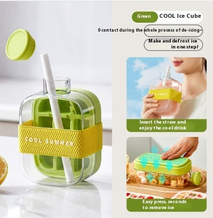 Instant molding ice cup with straw - photo 11 of 15
